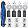 LOVOBO T50 PRO OMNI Gen2 Ricambio per Ecovacs Deebot 50 PRO OMNI Gen2/T50 OMNI/T50 PRO OMNI/T50 Omni Gen2 Set di Accessori,1 Spazzola Principale,6 Spazzole Laterali, 6 sacchetti raccoglipolvere,6 Tappetini