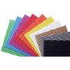 Fabriano CARTONCINO ONDULATO 50X70 PZ.10 ARANCIO