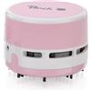 Peach Mini aspirapolvere - funzionamento a batteria (2x AA) - elevata potenza di aspirazione - rosa - PA105, 1 pezzo