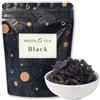 MoonTea Foglie di Caffè Kent Black 50 gr - Infuso Fermentato di Coffea Arabica - Note Calde e Maltate - Foglie Intere Sfuse - Lavorazione Completa Stile Tè Nero - Infuso Strutturato ed Elegante