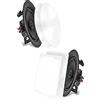 Pyle Altoparlanti Basso Medio 16,5 Centimetri, Casse Audio 2 Vie, Coppia da Incasso, Woofer con Tweeter in Polimero ad Alta Conformità, Risposta in Frequenza 60 Hz - 20 kHz, Speaker 200 Watt Picco