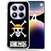 Cokitec Cover rinforzata per Xiaomi Redmi Note 14 Pro 4G Manga One Piece Teschio