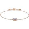 Fossil Bracciale donna in acciaio o ottone con chiusura a cursore