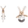 Chicco Gioco Natural Coniglietto Dou Dou & Gioco My Sweet Doudou Coniglietto Trillino, Colore Neutro, 0 Mesi+