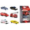 Majorette 212057261 Mezzi di emergenza set di 3, Modelli assortiti, 1 Confezione