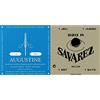 Augustine 650437 Corde Per Chitarra Classica, Etichetta Blu, Set Standard-Cantini & Savarez 520R Corde Per Chitarra Classica Concert 520R, Cantini Rettificati, Bassi Tradizionali