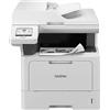 BROTHER Stampante Laser Multifunzione 3 in 1 bianco e nero BROTHER DCP-L5510DW, A4, Fronte retro automatico, WiFi, Bianca