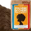 virhea Chebe in polvere 500 g - Chebe per capelli - Cura tradizionale per la crescita dei capelli e il rafforzamento dei capelli - Chebe du Ciad