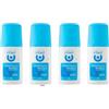 Italy Shop Service Infasil Freschezza Naturale, deodorante Vapo, senza gas, senza sali di alluminio, antimacchia, 70 ml, confezione da 4, + Italy shop