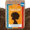 VIRHEA® Polvere di Chébé 250g - Polvere di Chebe Naturale per Crescita e Forza dei Capelli - Trattamento Idratante per Ricci Afro Danneggiati - Ritual Africano Tradizionale per Cura delle Radici