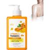 Utapossin Vitamina C and Turmeric Body Lozione - 300 ml, lozione illuminante per il corpo vitamina C con curcuma per schiarire la pelle, crema idratante per pelle secca, trattamento idratante e illuminante