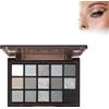 Grgowe 15 Colori Palette Ombretti Smoky Eyeshadow Grigio Opachi Waterproof