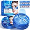 ZKONLY Cuscinetti per occhi al collagene anti-invecchiamento con siero peptide di rame blu, 68 pezzi, cuscinetti per occhi con acido ialuronico con niacinamide contro occhiaie, borse e rughe, gonfiore e
