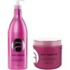 Generisch Stapiz - Kit professionale per la cura dei capelli, shampoo ricco di sostanze nutritive (1 ml) e maschera rigenerante per capelli (1 x 500 ml), per capelli brillanti e belli