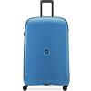 DELSEY PARIS - BELMONT PLUS - Valigia Rigida Grande - 82x52x35 cm - 123 L - XL - Blu Zinco