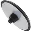 GisWell Tappo cieco da 46 mm per tergicristallo posteriore Hyundai i30, tappo in vetro per lunotto posteriore, per braccio tergicristallo posteriore (nero)