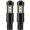 lvifloae 2 Pezzi 921 Lampadina LED Luce Retromarcia, Luce LED Xenon Bianca 6000K per Auto, Lampadine Posteriori ad Alta 50W, Sostituzione Lampadina Luce Freno Posteriore a Basso