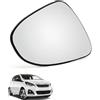 Esselle Parts Specchio Retrovisore per Peugeot 108 Sinistro Lato Guida, Vetro Ricambio Esterno con Piastra ABS, Montaggio Plug & Play