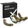 RIDEX 70B0071 Kit ganasce freni Posteriore con leva Compatibilità con OPEL AGILA A H00