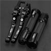 BTWSRX Set Di Leve Freno E Frizione Per Moto Con Manopole Per SH300i SH 300 I 300i 2008-2024 Accessori Per Manubrio Freno Frizione Leve Manubrio Manopole Estremità