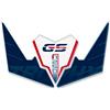 AZgraphishop KIT ADESIVI CUPOLINO RESINA 3D COMPATIBILE CON BMW R 1250 GS/ADV 2022 Trophy FM-ACGS-001