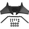 AIWEJDF CUPOLINO VISIERA Adatto per Honda CB750 Hornet CB 750 2023-2025 Spoiler anteriore Downforce Kit deflettore aerodinamico frontale nudo DEFLETTORI ARIA(Black)
