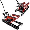 Verda Sollevatore idraulico per moto 680 kg, 120-385 mm, Sollevatore per moto, piattaforma di sollevamento per moto, cavalletto di montaggio, supporto per moto e quad, scooter, ATV, Garage SN1755