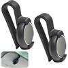 Aoreun 2 Pezzi Supporto per Parasole per Ooono Co-Driver NO 1, Mount/Clip per Parasole per Rilevatore di Flash Sul Fissaggio Solido E Facile, Compatibile Con Vari Modelli, Nero