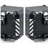 BLACK DOVES GRAPHICS 2pz Rifrangenti Strisce Adesivi compatibili con Touratech Aluminium Panniers Top Case R 1250 R 1200 (bianco)
