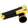 Voskooe manopole per moto Per FB Mondial Flat Track 125 HPS 250 Hipster 300 Pagani 1948 Sport Classic SMT SMX Manopole In Gomma Per Moto(Yellow)