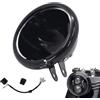 ANEELV, 5,75 pollici LED per faro moto con cavo nero Compatibile con la maggior parte delle Harley Softail Sportster XL1200 XL883 Dyna Customs Choppers
