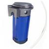 YIYIDA Pompa d'aria Auto compressore d'aria corno motore 12V Air pump Pompa d'aria Compressore blu del corno dell'automobile Compressore auto cromato Pompa aria per 12V Corno d'aria Camion Auto ecc