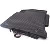 kh Teile Tappetini in gomma per Opel Crossland X Tappetini in gomma di qualità Oiginal, inodore, 4 pezzi, design esagonale, colore nero