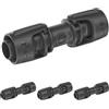 Gardena Micro-Drip-System Connettore 13 mm (1/2 pollici): raccordo per prolungare il tubo di linea o gocciolante, 13 mm (1/2 pollici), riutilizzabile (13203-20) (Confezione da 4)