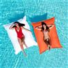 Avalon - Cuscino Galleggiante per Piscina Pouf Poltrona Sacco Way Gigante, Pouffe Amaca, Pouf a Sacco in Tessuto Tecnico Antistrappo e Impermeabile, Arredo Moderno, Made in Italy(200x140cm-Arancio)