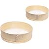GMMH Colino, setaccio per farina-Set 2 pcs. In diverse taglie colore legno, nuovo