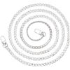PH PandaHall 160cm Catena Tracolla per Borsa Argento Catena Lunga per Borsa