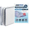 ASK Pack 2 Custodie Materasso Ancora - 100x200cm, 120micron