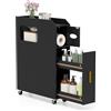LIFEZEAL Mobiletto Bagno Salvaspazio, 50 x 16 x 69 cm