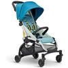 Quinny Ldn 1312771000 Passeggino Leggero e Compatto Reclinabile, Passeggino Alto per Bambini 0-3.5 Anni, Si Chiude con Una Mano, da Viaggio con Tracolla per Trasporto, Colore grey Twist, 7.6 kg