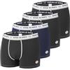 Serge Blanco Boxer a Pantaloncino (Pacco da 4) Uomo