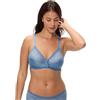 Playtex Reggiseno Senza Ferretto Ideal Posture Supporto ed Eleganza Donna x1, Blu, 34/3C