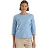 Cecil 3231321 Maglietta a Maniche a 3/4 con Scollo Rotondo in Tinta Unita Donna (Pacco da 1)