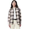 Amazon Essentials Camicia da Donna in Flanella a Quadri, Leggera, a Maniche Lunghe, vestibilità Regolare, a Quadri, Colore Caramello, M