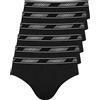 Nur Die 6er Pack 3D Flex Classic Slip aus Atmungsaktiver Baumwolle Bewegungsfreiheit Männer Unterhosen Mutande da Uomo Uomo (Pacco da 6)