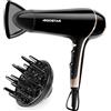 Aigostar Phon Capelli Professionale 2400W con Diffusore per Ricci