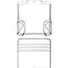 Generico Adatto per ANBERNIC RG 34XXSP trasparente TPU coperchio di protezione resistente agli urti Caso (Trasparente)
