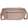 AMBRA Moda AmbraModa GLX2 - Marsupio unisex piccolo in vera pelle, Nuderosa, m, Marsupio marsupio, borsa a tracolla
