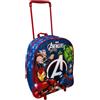 CARTOON Zaino Trolley Asilo Avengers Marvel 28 cm con Maniglia Estensibile