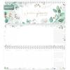 Häfft Agenda settimanale non datato in formato orizzontale foglia d´oro | 1 settimana su 2 pagine - subito pronto: pianificatore settimanale senza data (29,5 x 10,5 cm